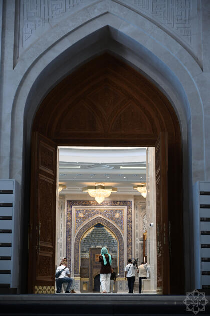 Azerbaijani journalists visit Imam al-Bukhari tourist complex near Samarkand (PHOTO)
