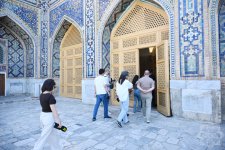 Three madrasas, one history: Azerbaijani journalists visit Registan square (PHOTO/VIDEO)