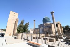 Azerbaijani journalists explore history of Timurid dynasty in Samarkand (PHOTO)