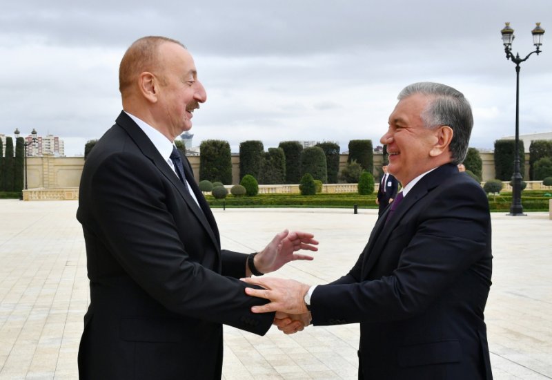 President Ilham Aliyev gives interview to Uzbekistan National News Agency (PHOTO)