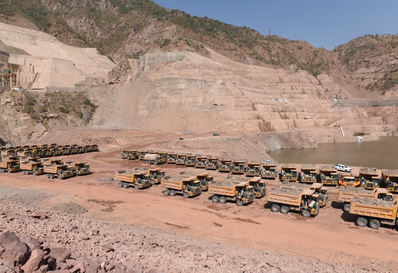 Tajikistan reveals output capacity of key quarry at Rogun HPP