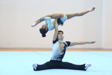 Azerbaijan hosts national championships in acrobatic and aerobic gymnastics (PHOTO)