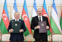 President Ilham Aliyev gives interview to Uzbekistan National News Agency (PHOTO)