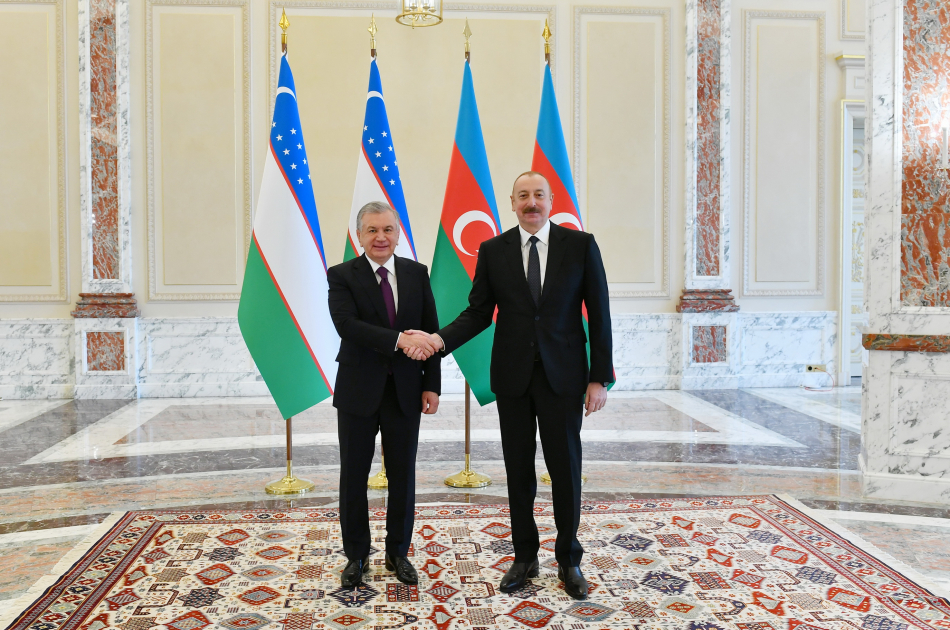 President Ilham Aliyev gives interview to Uzbekistan National News Agency (PHOTO)