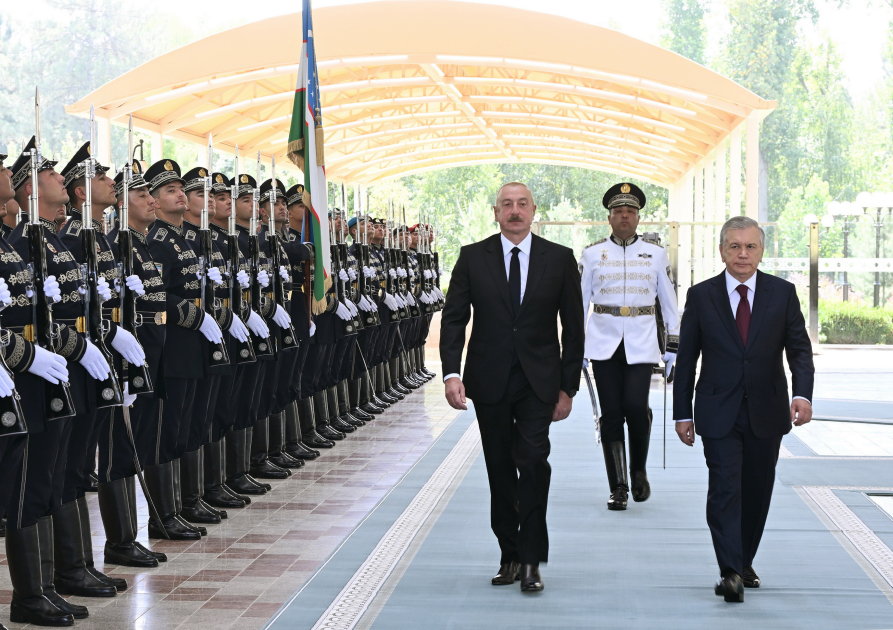 President Ilham Aliyev gives interview to Uzbekistan National News Agency (PHOTO)