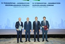 Azerbaijan, Uzbekistan sign series of cooperation documents (PHOTO)