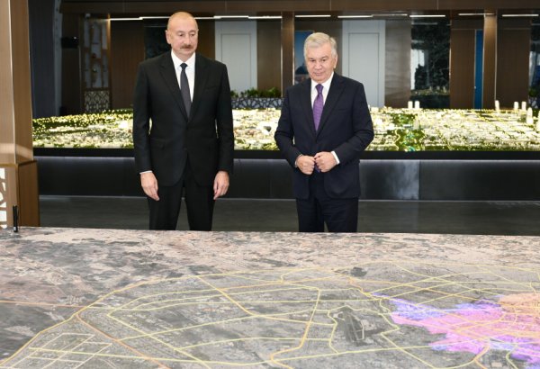 President Ilham Aliyev familiarized himself with “New Tashkent” — Uzbekistan’s largest urban development project (PHOTO/VIDEO)