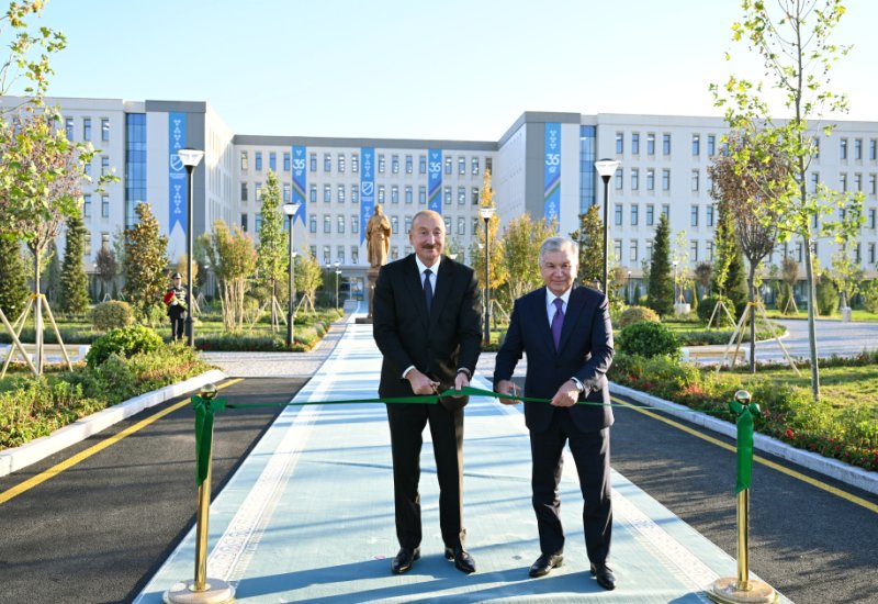 Opening ceremony of Nizami Ganjavi National Pedagogical University held in Tashkent (PHOTO)