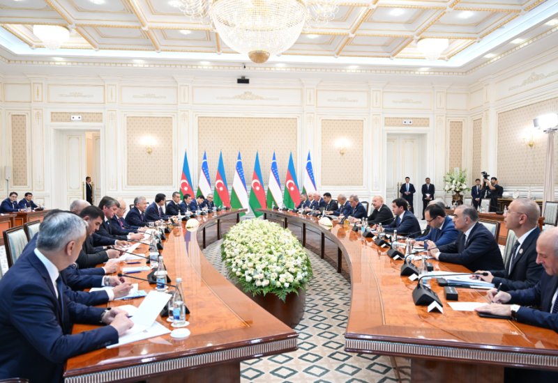 Tashkent hosted third meeting of Supreme Interstate Council of Azerbaijan and Uzbekistan (PHOTO)