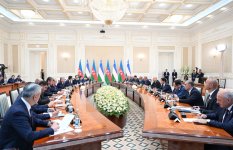 President Ilham Aliyev, President of Uzbekistan attend third meeting of Supreme Interstate Council of Azerbaijan and Uzbekistan (PHOTO/VIDEO)