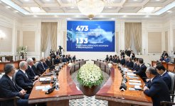 President Ilham Aliyev, President of Uzbekistan attend third meeting of Supreme Interstate Council of Azerbaijan and Uzbekistan (PHOTO/VIDEO)