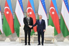 Award ceremony for President Ilham Aliyev and President of Uzbekistan held in Tashkent (PHOTO)