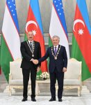 Award ceremony for President Ilham Aliyev and President of Uzbekistan held in Tashkent (PHOTO)