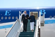 President Ilham Aliyev arrives in Uzbekistan on state visit (PHOTO/VIDEO)