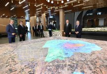 President Ilham Aliyev reviews Uzbekistan’s largest urban development project — “New Tashkent” (PHOTO)