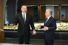 President Ilham Aliyev reviews Uzbekistan’s largest urban development project — “New Tashkent” (PHOTO)