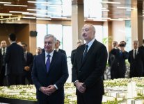 President Ilham Aliyev reviews Uzbekistan’s largest urban development project — “New Tashkent” (PHOTO)