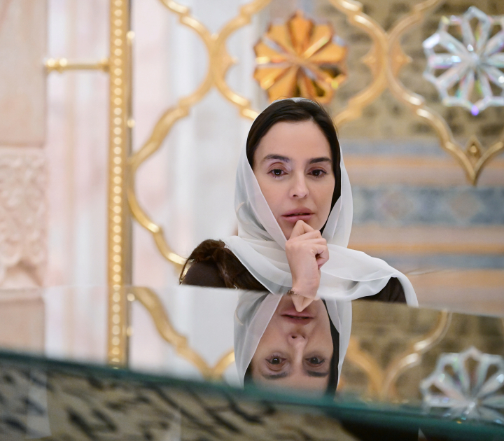 First Lady Mehriban Aliyeva and Leyla Aliyeva visit Center of Islamic Civilization in Tashkent (PHOTO)