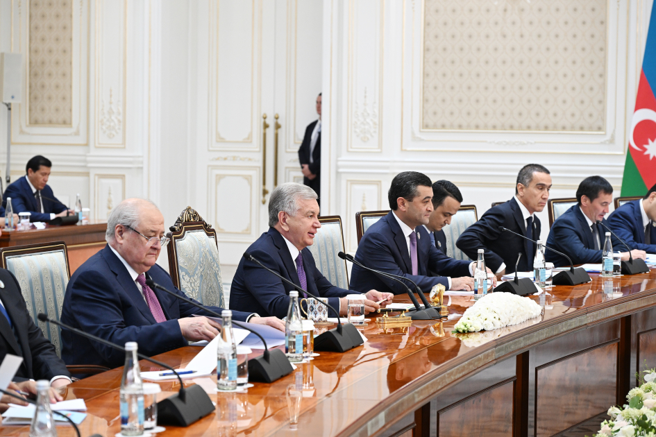 President Ilham Aliyev, President of Uzbekistan attend third meeting of Supreme Interstate Council of Azerbaijan and Uzbekistan (PHOTO/VIDEO)