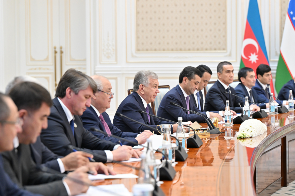 President Ilham Aliyev, President of Uzbekistan attend third meeting of Supreme Interstate Council of Azerbaijan and Uzbekistan (PHOTO/VIDEO)