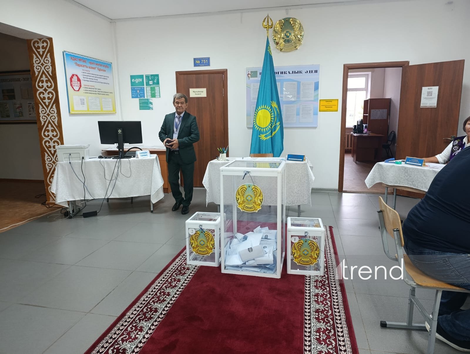 Voting underway in Kazakhstan’s Akmola region in Kurultai elections (PHOTO)