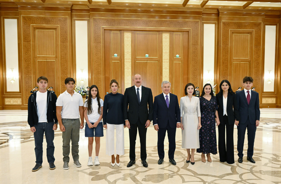 President Ilham Aliyev arrives in Uzbekistan on state visit (PHOTO/VIDEO)