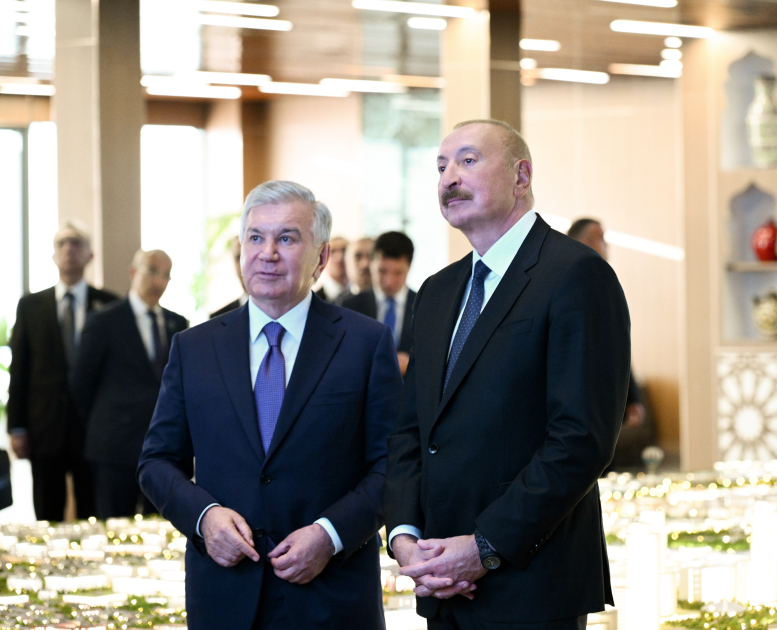 President Ilham Aliyev reviews Uzbekistan’s largest urban development project — “New Tashkent” (PHOTO)