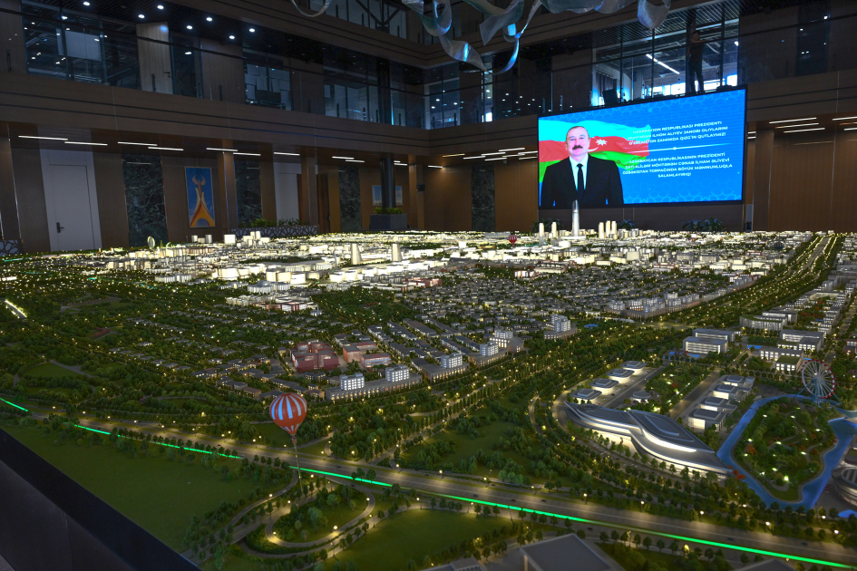 President Ilham Aliyev reviews Uzbekistan’s largest urban development project — “New Tashkent” (PHOTO)
