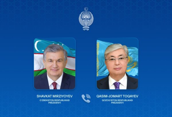 President Mirziyoyev, President Tokayev discuss Kurultai, bilateral ties