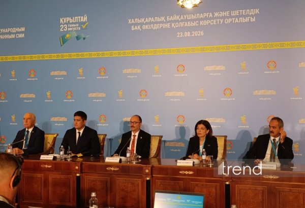 TURKPA says Kazakhstan's Kurultai election met international standards