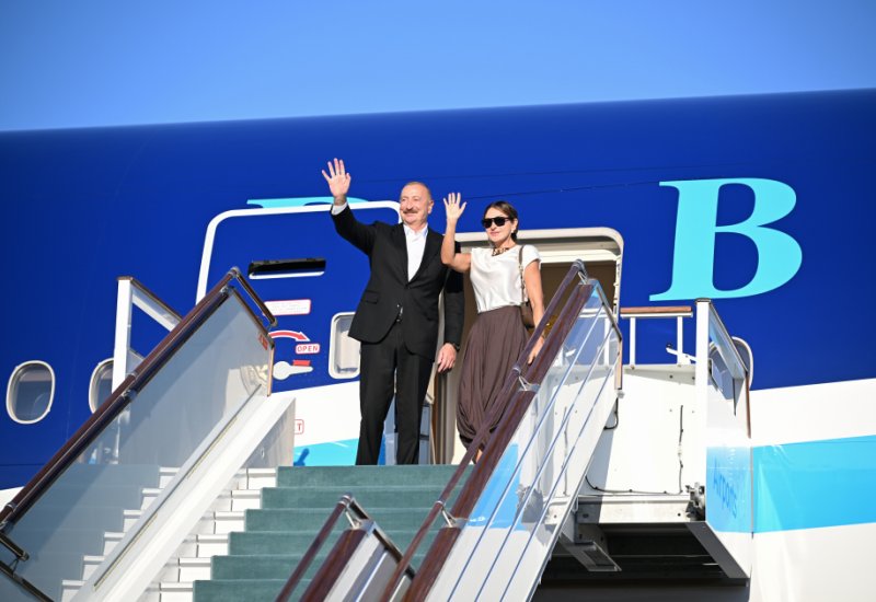 President Ilham Aliyev concludes state visit to Uzbekistan (PHOTO)