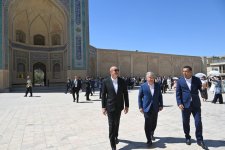 Presidents and First Ladies of Azerbaijan and Uzbekistan visit Poi-Kalyan Complex in Bukhara (PHOTO/VIDEO)