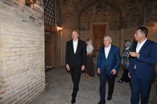 Presidents and First Ladies of Azerbaijan and Uzbekistan visit Poi-Kalyan Complex in Bukhara (PHOTO/VIDEO)