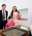 Leyla Aliyeva explores works of first Bukhara Biennial (PHOTO)