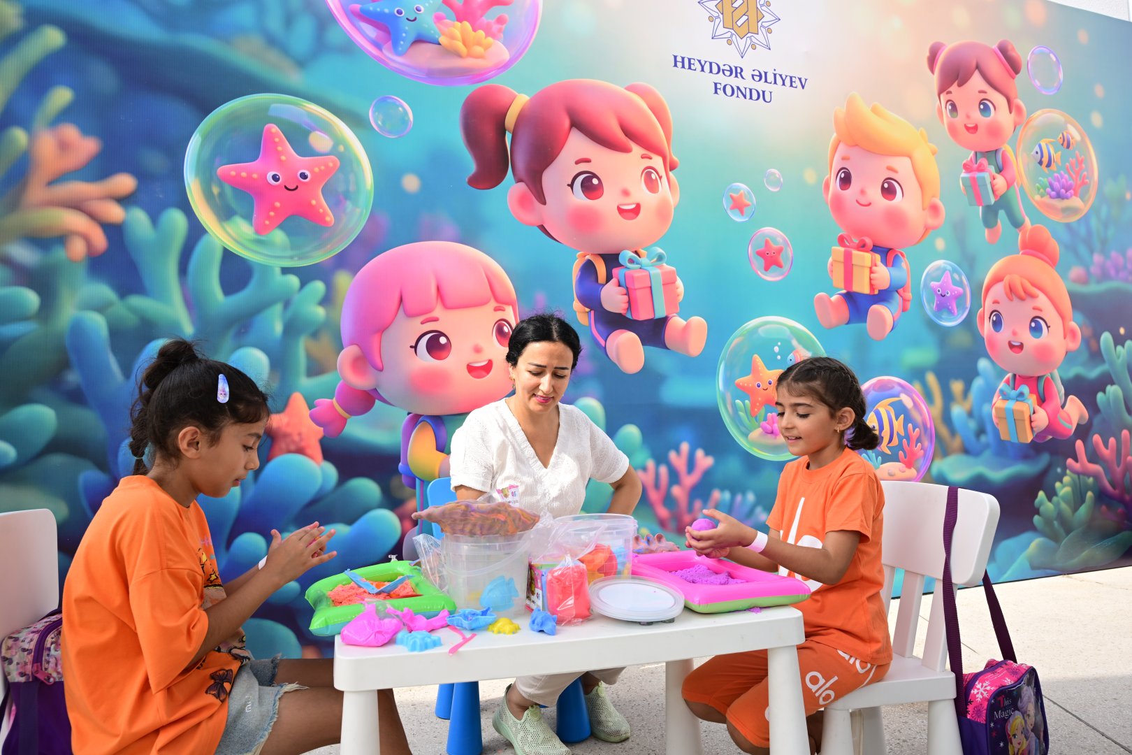 On initiative of Mehriban Aliyeva, President of Heydar Aliyev Foundation, entertainment event held for children in need of special care (PHOTO/VIDEO)