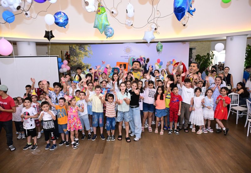 On initiative of Mehriban Aliyeva, President of Heydar Aliyev Foundation, entertainment event held for children in need of special care (PHOTO/VIDEO)