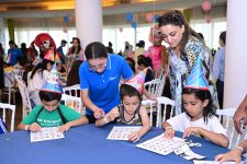On initiative of Mehriban Aliyeva, President of Heydar Aliyev Foundation, entertainment event held for children in need of special care (PHOTO/VIDEO)
