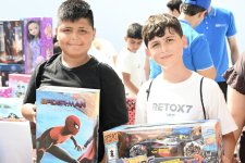 On initiative of Mehriban Aliyeva, President of Heydar Aliyev Foundation, entertainment event held for children in need of special care (PHOTO/VIDEO)