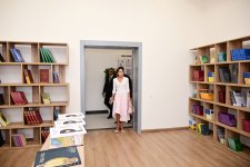 First Vice-President Mehriban Aliyeva attends opening of Bilgah Art School (PHOTO)