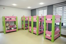 First VP Mehriban Aliyeva and her daughters, Leyla Aliyeva and Arzu Aliyeva, attend opening of nursery-kindergarten No. 352 in Baku (PHOTO)