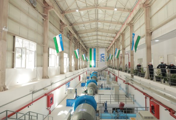 Uzbekistan boosts renewable energy with new Kashkadarya hydropower plant