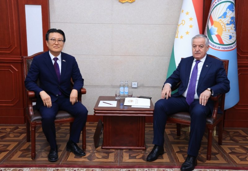 Tajikistan, South Korea discuss prospects for further development of bilateral co-op