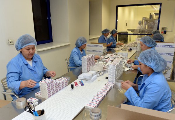 Kazakhstan's pharmaceutical output rises 37% in three years