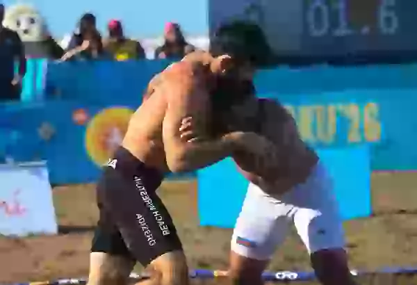 Azerbaijani athletes win seven medals at fourth stage of Beach Wrestling World Series