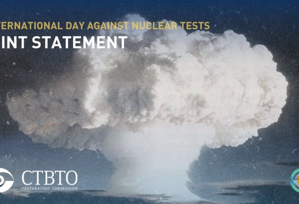 Kazakhstan, CTBTO call for efforts to bring nuclear test ban into force