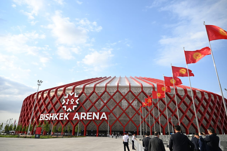 President Ilham Aliyev, and First Lady Mehriban Aliyeva attend opening ceremony of 6th World Nomad Games in Bishkek (PHOTO/VIDEO)