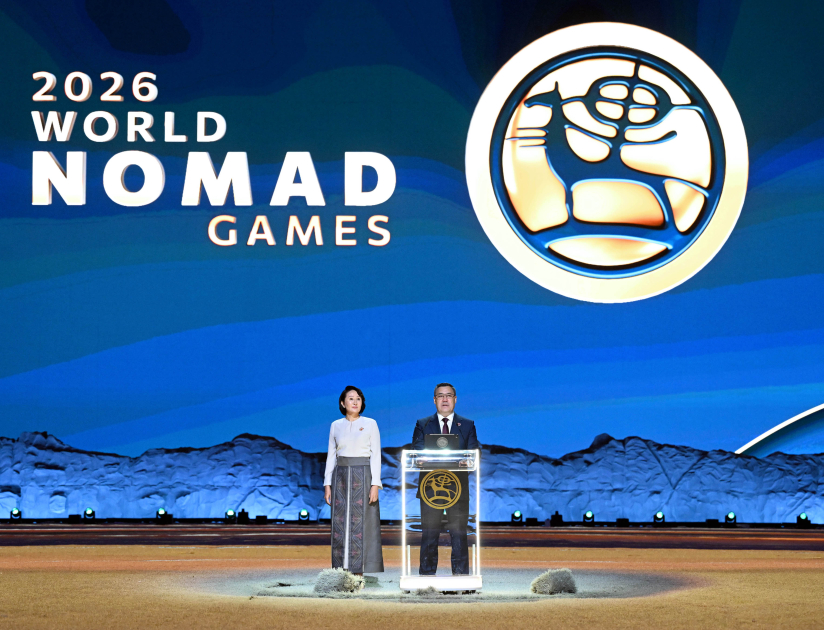 President Ilham Aliyev, and First Lady Mehriban Aliyeva attend opening ceremony of 6th World Nomad Games in Bishkek (PHOTO/VIDEO)