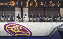 President Ilham Aliyev, and First Lady Mehriban Aliyeva attend opening ceremony of 6th World Nomad Games in Bishkek (PHOTO/VIDEO)