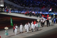 President Ilham Aliyev, and First Lady Mehriban Aliyeva attend opening ceremony of 6th World Nomad Games in Bishkek (PHOTO/VIDEO)