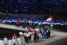 President Ilham Aliyev, and First Lady Mehriban Aliyeva attend opening ceremony of 6th World Nomad Games in Bishkek (PHOTO/VIDEO)